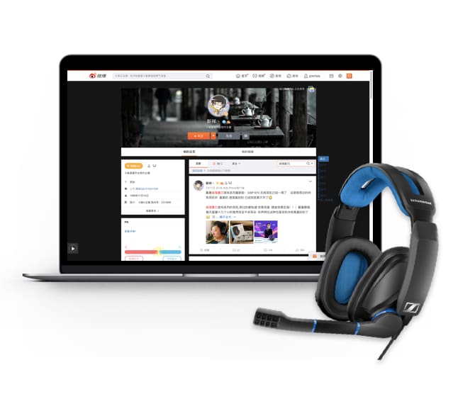 KOL collaboration for Sennheiser