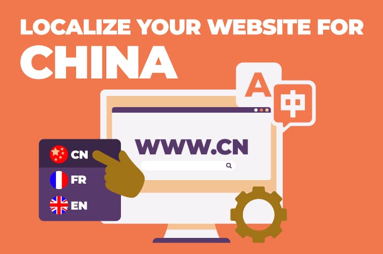localize your website for China