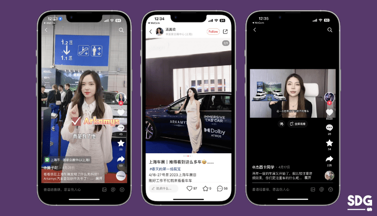 KOL collaboration Arkamys Auto Show Shanghai 2023